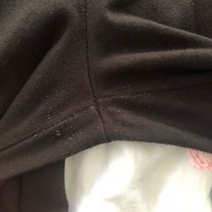 Victoria's Secret Pants - VS Black Cotton Short Leggings with Pink Sequins Victoria's Secret Pants - VS Black Cotton Short Leggings with Pink Sequins